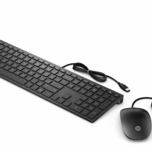 Le moins cher 😉 Clavier Et Souris Filaires HP Pavilion 400 Noir ✨ 6