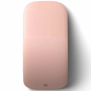 Sortie 😍 Microsoft Arc Touch Mouse Sans Fil – Rose ❤️ 12