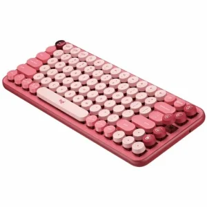 Meilleure affaire 👍 Logitech Pop Keys – Rose 🌟 10