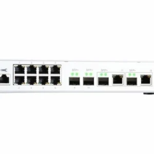 Tout neuf 👍 Qnap QSW-M408-2C – 8 (ports)/10 Gigabit/Sans POE/Non Empilable/Manageable/2 🎁 15