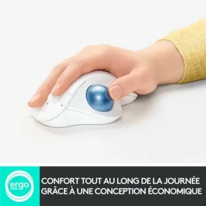 Meilleur prix 😍 Logitech ERGO M575 – OFFWHITE – EMEA 🧨 52