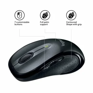 Vente flash ✔️ Logitech Wireless Mouse M510 – BLACK – EMEA 🔥 16