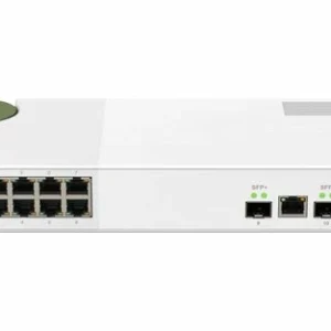 Offres 🎁 Qnap QSW-M2108R-2C – 8 (ports)/Avec POE/Manageable/2 ⭐ 11