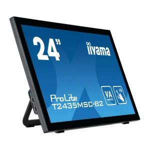 Budget 🛒 Iiyama T2435MSC-B2 – 24 Tact. VA/6ms/FHD/DVI/HDMI/DP/Cam 👏 12