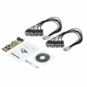 Vente flash 🛒 StarTech CARTE PCI EXPRESS A 16 PORTS 🤩 11