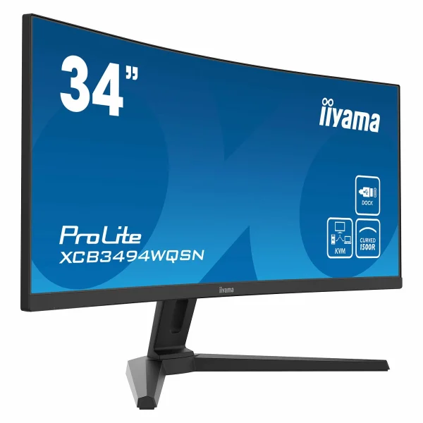 Budget 😉 Iiyama XCB3494WQSN-B1 – 34 VA/WQHD/0.4ms/HDMI/DP/120Hz ✨ 1