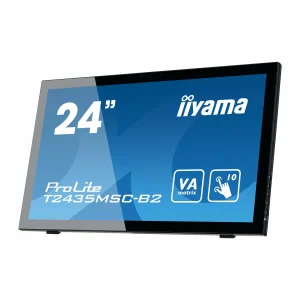 Budget 🛒 Iiyama T2435MSC-B2 – 24 Tact. VA/6ms/FHD/DVI/HDMI/DP/Cam 👏 16