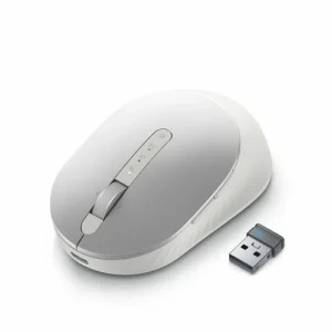 Nouveau 👏 DELL Souris Sans Fil Rechargeable Premier – MS7421W Platine, Argent 👍 27