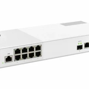 Offres 🎁 Qnap QSW-M2108R-2C – 8 (ports)/Avec POE/Manageable/2 ⭐ 17