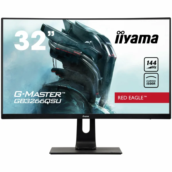 Coupon 🥰 Iiyama GB3266QSU-B1 – 32 VA Incurvé/1ms/WQHD/DP/144Hz 😉 1