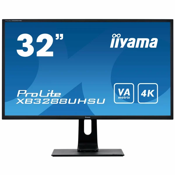 Meilleure affaire ⌛ Iiyama XB3288UHSU-B1 – 32 VA/3ms/4K/HDMI/DP/USB/FS/HP 🌟 1