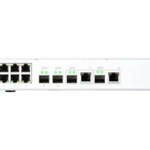 Tout neuf 👍 Qnap QSW-M408-2C – 8 (ports)/10 Gigabit/Sans POE/Non Empilable/Manageable/2 🎁 17