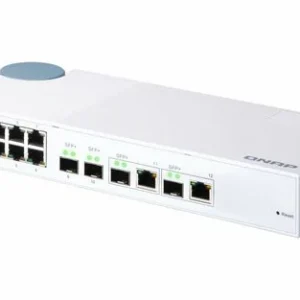 Tout neuf 👍 Qnap QSW-M408-2C – 8 (ports)/10 Gigabit/Sans POE/Non Empilable/Manageable/2 🎁 21