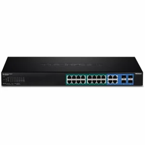 Grosses soldes 🥰 TrendNet TPE-1620WSF – 20 (ports)/10/100/1000/Avec POE/Manageable/Cloud 🎉 7