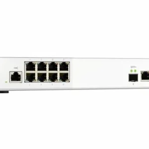 Offres 🎁 Qnap QSW-M2108R-2C – 8 (ports)/Avec POE/Manageable/2 ⭐ 13